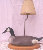 Click here for a larger image of Harry Jobes Canada Goose Lamp