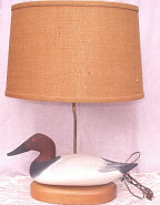 Click here for a larger image of Harry Jobes Canvasback Lamp