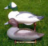 Bob Jobes Antique Style Bufflehead Decoys at Riverside Retreat