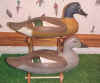 Bob Jobes Antique Style Bluewing Teal Decoys at Riverside Retreat