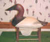 Bob Jobes Keeled Canvasback Drake Antique Style at Riverside Retreat