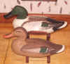 Bob Jobes Antique Style Shoveler Decoys at Riverside Retreat