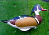 Charles Jobes Wood Duck Drake Decoy at Riverside Retreat