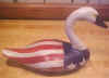 Flag Swan by Bob Jobes at Riverside Retreat