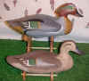 Click here for larger image of Harry Jobes Greenwing Teal Decoys