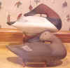 Click here for a larger image of Harry Jobes Sleeper Canvasback Decoys