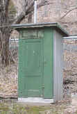 Mixed construction. Aluminum siding wood front.