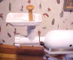 Grind the lean meat in your meat grinder.
